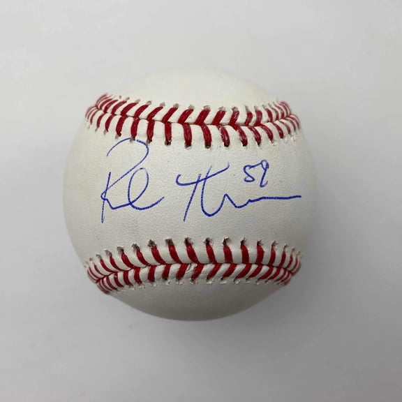 Autographed/Signed Rob Thomson Philly Rawlings Official Major League Baseball ROML Beckett BAS COA