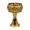 S Gold, variant on Elodie Iron Fruit Bowl Stand Container Countertop Fruit Holder for Kitchen Home Use S Gold