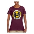 thumbnail image 2 of Wild Bobby Keep It Weird Alien Women Graphic Tee, 2 of 6