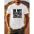 thumbnail image 1 of pieza, camiseta 100% algodón, estampado de monograma "Unsupervised", camiseta informal novedosa para hombre 100% algodón, camisa de manga corta de verano, ajuste cómodo, elegante camiseta de cuello re, 1 of 6