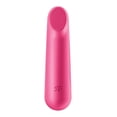 thumbnail image 5 of Satisfyer Ultra Power Bullet 3 Mini Bullet Vibrator - Clitoral Stimulator, Personal Massager, Flat Beveled Tip - Portable, Waterproof, Rechargeable, 9cm (Red), 5 of 5