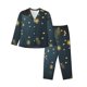 thumbnail image 1 of Fotbe North American Bald Eagle Conjunto de Pijama de Manga Larga para Mujer con Estampado, Ropa de Dormir de 2 Piezas, Conjunto de Casa Suave y Cómodo con Bolsillos-Small, 1 of 7