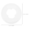 thumbnail image 2 of Miangastore Protection de Volants de Vélo Roue Libre 2 Pcs 5.1X5.1X0.2In, 2 of 8
