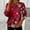 4, variant on Women's Christmas Print Round Neck Long Sleeve Sweatshirt, Soft and Comfortable Loose Top for Casual Wear, Festive Holiday Fashion Apparel for Home and Seasonal Activities