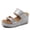 Gray, variant on Clearance VerPetridure Women's Sandals Summer Casual Sandals Wear Lazy People Thick-Soled Casual Sandals Wedge Flip-Flop
