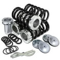 thumbnail image 1 of DNA Motoring COIL-HC88-S-BK For 1988 to 2001 Civic / CRX / Del Sol / Integra Aluminum Scaled Coilover Kit Set (Black Springs Silver Sleeves) - EG EK DC, 1 of 1