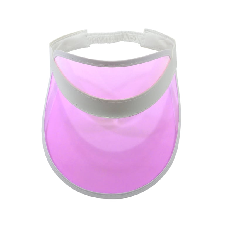 Bulk Lot New 12 Pink Sun Visor Golf Tennis Beach Cap Adjustable Strap Disketp Pink Flamingo (2) Sun Visors for Women Men Unisex  main image 4