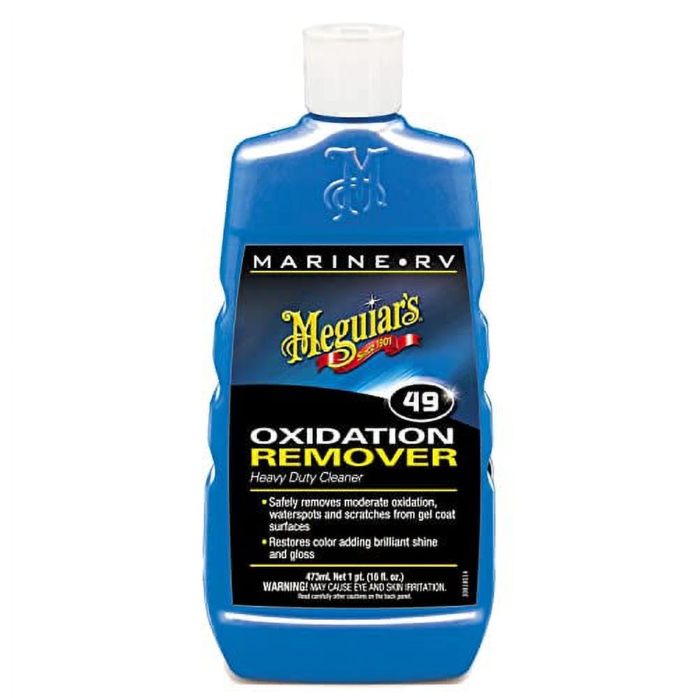 Meguiar's M49 Marine/RV Heavy Duty Oxidation Remover, M4916, 16 oz, Liquid - image 4 of 6