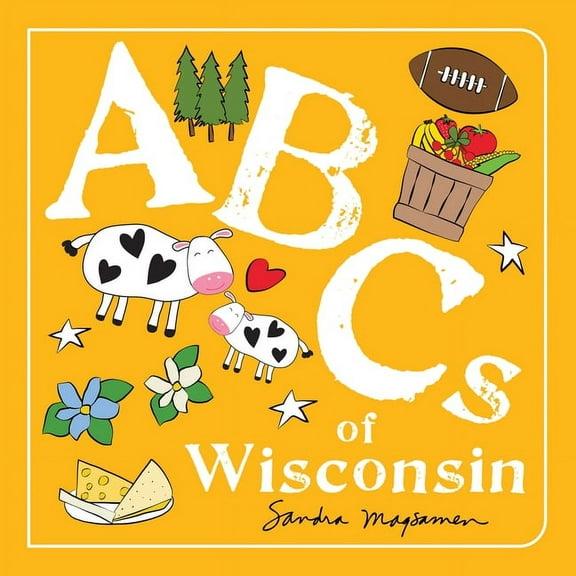 ABCs Regional ABCs of Wisconsin, (Board Book)