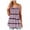 Purple, variant on Womens Plus Size Tops,Womens Blouses Clearance,Women's Fashion Printed Vest Sleeveless Blouse Rond-neck Suspenders Tops Shirt Best Sell