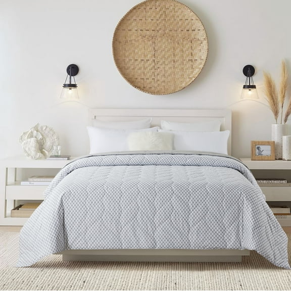 Waverly Cotton Reversible Down Alternative Blanket - Twin