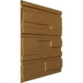 thumbnail image 2 of Ekena Millwork 19 5/8"W x 19 5/8"H Offset Brick EnduraWall Decorative 3D Wall Panel, Bright Coat Gold (Covers 2.67 Sq. Ft.), 2 of 6