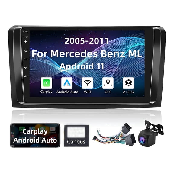 Torovo Car Radio Android 11 9 In Car Stereo for Mercedes-benz Ml