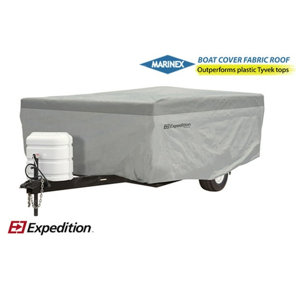 Expedition Pop Up Camper Covers by Eevelle Fits 16 18 Feet Gray