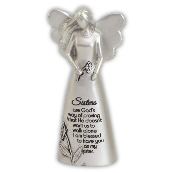 Cathedral Art Angel Figurine-Sister, One Size, Multicolored