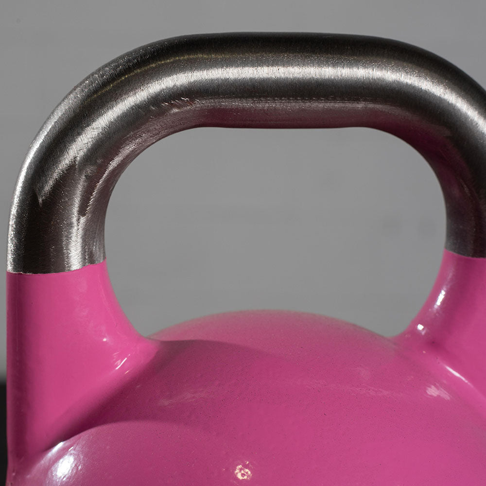 Titan Fitness 16 Kg Competition Kettlebell Pink With 35mm Grip