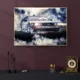 thumbnail image 4 of Pósteres de coches modernos DeLorean DMC 12 de Regreso al futuro de 1985, pinturas en lienzo en alta definición, cuadros de pared para decoración de sala de estar, 4 of 5