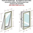thumbnail image 2 of 2X Sello de Ventana AirLock para Aire Acondicionado Portátil, Sello de Ventana con Placa de Sellado de Tela Flexible de 300 cm con Cremallera/Adhesivo, 2 of 5