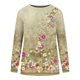 thumbnail image 4 of Ichuanyi liquidación mujer mangas largas camisas casuales estampado sudadera redonda de cuello ICHUANYI WER202308247455, 4 of 5