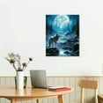 thumbnail image 2 of Nawypu  Wolf Poster - Wolf Wall Art - Wolf Pictures - Wolf Paintings - Wolf Canvas - Wolf Wall Decor - Wolf Prints - Cool Wolf Posters - Wolf Room Decor - Animal Posters, 2 of 4