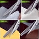 thumbnail image 5 of Tijeras de 24 cm, Tijeras de Costura Profesionales, Cuchillas de Acero Inoxidable y Mangos de plástico para Cortar Papel y Tela, Verde, 5 of 6