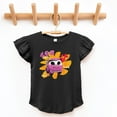 thumbnail image 4 of Leo the Truck Lea Name Distressed - Kids Flutter Sleeve Graphic T-Shirt, 4 of 5
