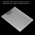 thumbnail image 5 of Unique Bargains 8.7x12.2' PP Porte-Signe Mural Réutilisable Support Mural, Effacer 2 Pack, 5 of 5