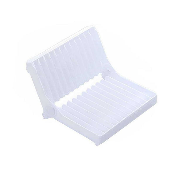 yingyy Holder Drying Kitchen Storage Rack Plate Fork Spoon Bracelet Solid Labor-Saving Modern Supply Cleaning Tool White