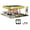 Model-3, variant on 1/64 Scale Shell Gas Station Diorama Display for Adults, Miniature Building Scene Model with LED Lights, DIY Customizable & Expandable Model Car (Cars & Figures Not Included)