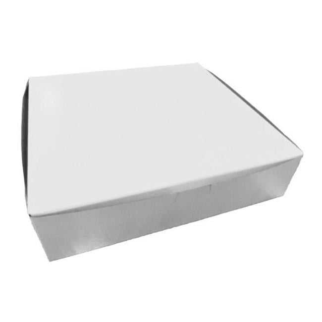 Boxit 101021012B261 PEC 10 x 10 x 2.5 in. White Cake Box Case of 250 Walmart Canada
