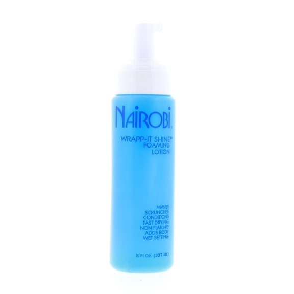 Nairobi Wrapp-It Shine Shine Enhancing Hair Styling Mousse, 8 fl oz
