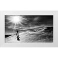 thumbnail image 1 of Rebro, Marcel 18x12 White Modern Wood Framed Museum Art Print Titled - Way to the summit, 1 of 4
