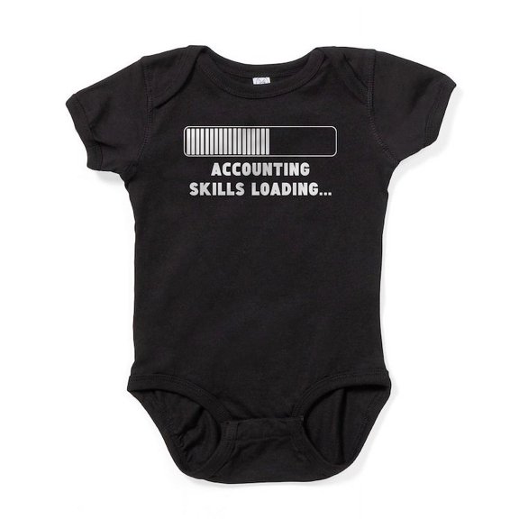 CafePress - Accounting Skills Loading - Cute Infant Bodysuit Baby Romper - Size Newborn - 24 Months