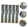 thumbnail image 5 of OULII 5Set Self Adhesive Vinyl Floor Tiles Waterproof Blue Plank Shape for Flooring, 5 of 5
