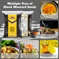 thumbnail image 2 of Rani Black Mustard Seeds Whole Spice (Kali Rai) 3.5oz (100g) ~ All Natural | Gluten Friendly | NON-GMO | Kosher | Vegan | Indian Origin, 2 of 9