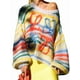 thumbnail image 3 of Suéter de Larga para Mujer, Otoño, Color Block, Cuello Redondo, Tejido, Tops Casuales de Moda. Color L, 3 of 6
