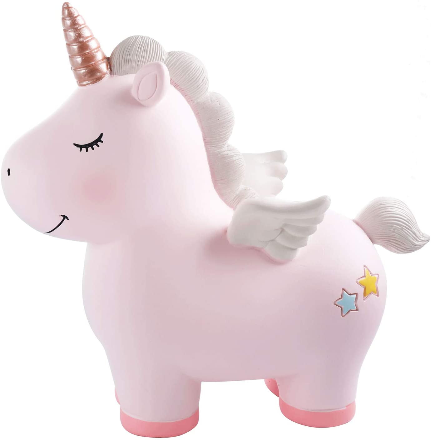 Cute Angel Piggy Bank for Girls Makes a Perfect Unique Baptism Gift for Baby Kid 