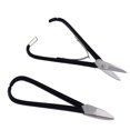 thumbnail image 3 of 7in 175mm Steel Black Handle Jewelry Necklace Ring Scissors DIY Wire Cutter Tool, 3 of 9