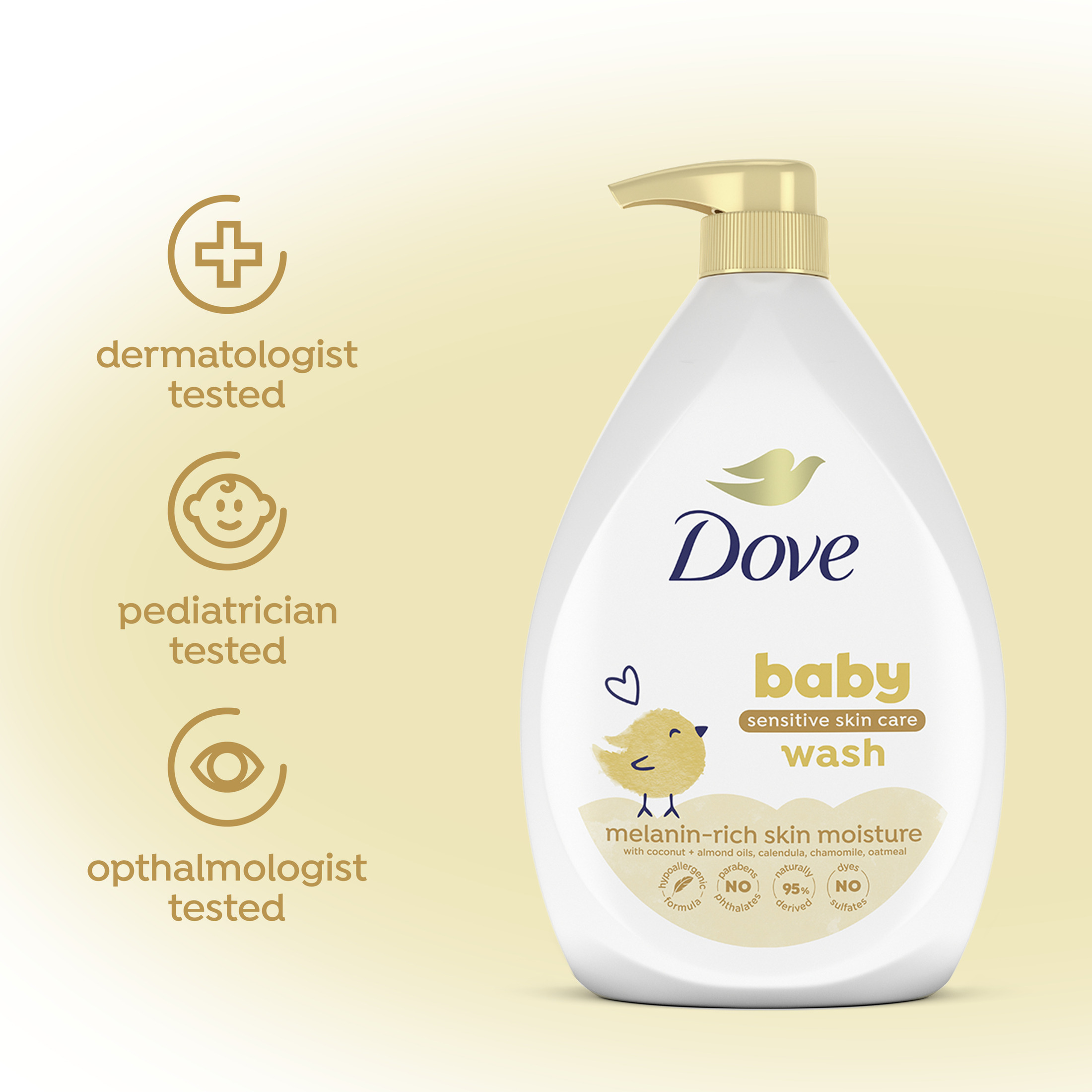 Baby Dove Sensitive Baby Wash for Melanin-Rich Skin, 34 oz photo 6