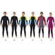 thumbnail image 5 of Traje de traje de traje completo Traje mojado para hombres y mujeres Actividades deportivas de agua de una pieza en agua fría para snorkeling Surfing Spearfishing Woman / Amarillo L Scienceny OD017131-22, 5 of 7