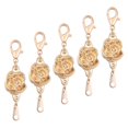 thumbnail image 3 of 5 Pieces Rose Locking Clasp Necklace Clasp Closures Bracelet Crafts Closure DIY Style B, 3 of 9