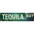 thumbnail image 1 of Awiszzz Letrero De Metal Vintage Retro Tequila Way Signs Elegantes Placas De Arte De Pared Para Decoración Del Hogar, Baño, Cocina, Casa Y Decoración De Pared Gótica O Como Un Cartel Único De 16.0 X 4, 1 of 5