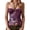 Purple, variant on Boho Tank Tops for Women Floral Print V Neck Irregular Hem Halter Top Y2k Gothic Cami Sleeveless Shirt