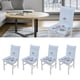 thumbnail image 4 of Funda para silla de Comedor ANGGREK 4 Piezas Alta Elasticidad a prueba de Polvo Fácil Limpieza, 4 of 8