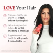 HAIRtamin Advanced Formula Supplement for Hair Health – With Biotin, Vitamins & Antioxidants – 100% Vegan, 1-Month Supply – For Women & Men