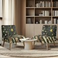thumbnail image 4 of HELLHERO Non Slip Dustproof Armless Slipper Chair Covers for Armless Chair, Armless Accent Chair Protector Camo US Flag, 4 of 8