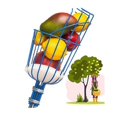 thumbnail image 1 of The fruit picker is pre-assembled, easy to connect and twist garden fruit picking tools, 1 of 5