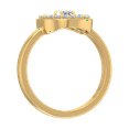 thumbnail image 2 of 1/2 Carat Diamond Ring Band in 10K Yellow Gold (Ring Size 4), 2 of 5