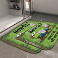 thumbnail image 2 of 1pc Frog Reading Newspaper Absorbent Non-Slip Bathroom Thickened Flannel Rug Decor,Soft,Quick Drying,Suitable For Indoor/outdoor Use,Bathrooms,Bedrooms,Kitchens,Terrace,Laundry Rooms,16"x24", 2 of 9