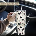 thumbnail image 5 of 40oz Chicken Tumbler With Handle Lid and Straw -Chicken gifts for women Chicken Travel Coffee Cup-Chicken Gifts For Chicken Lover-Chicken Mugs, 5 of 6